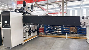 Servo Printer Flexo Folder Gluer with Dual Roll