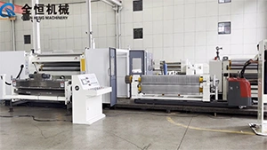 Cassette Type Single Facer Machine