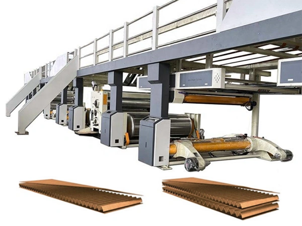 7-Ply Corrugated Cardboard Production Line