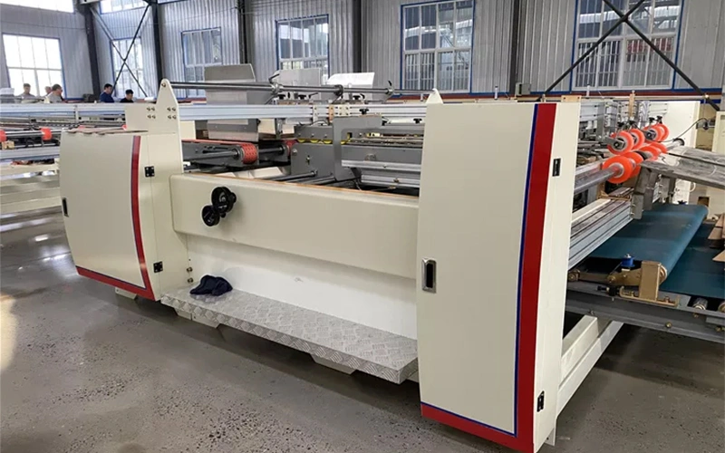 Semi-Automatic Folder Gluer for Two-Piece Box