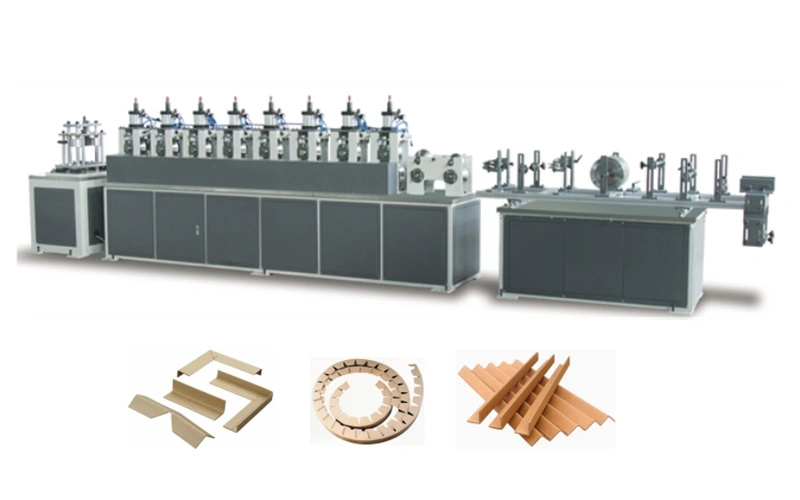 Cardboard Corner Protector Machine